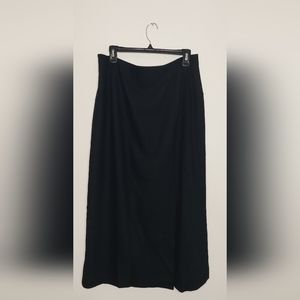 Talbots Black Midi Skirt
